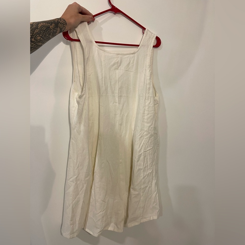 ASOS Design Romper in Ivory - Picture 3 of 5